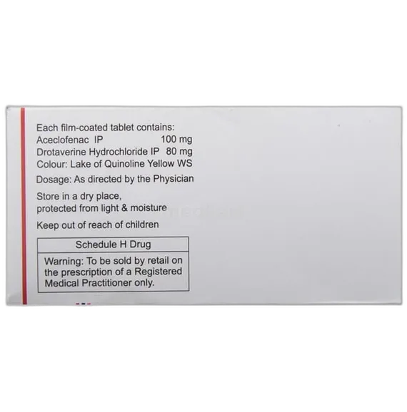 zerodol spas tablet 10's